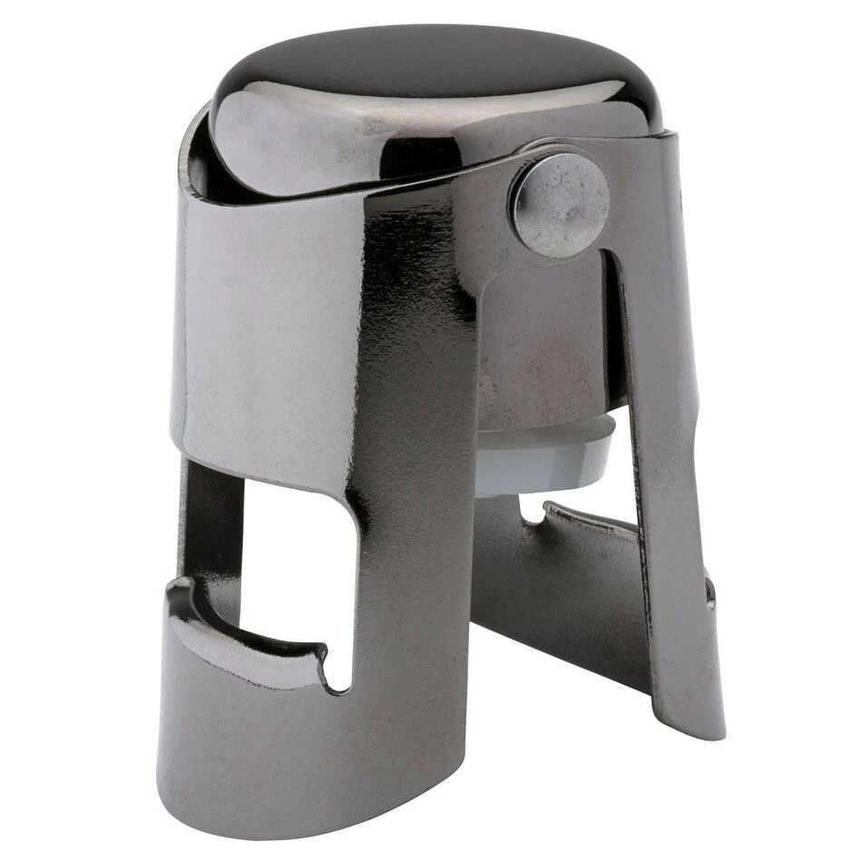 Gunmetal Champagne Stopper 25219 by Drink color Gunmetal