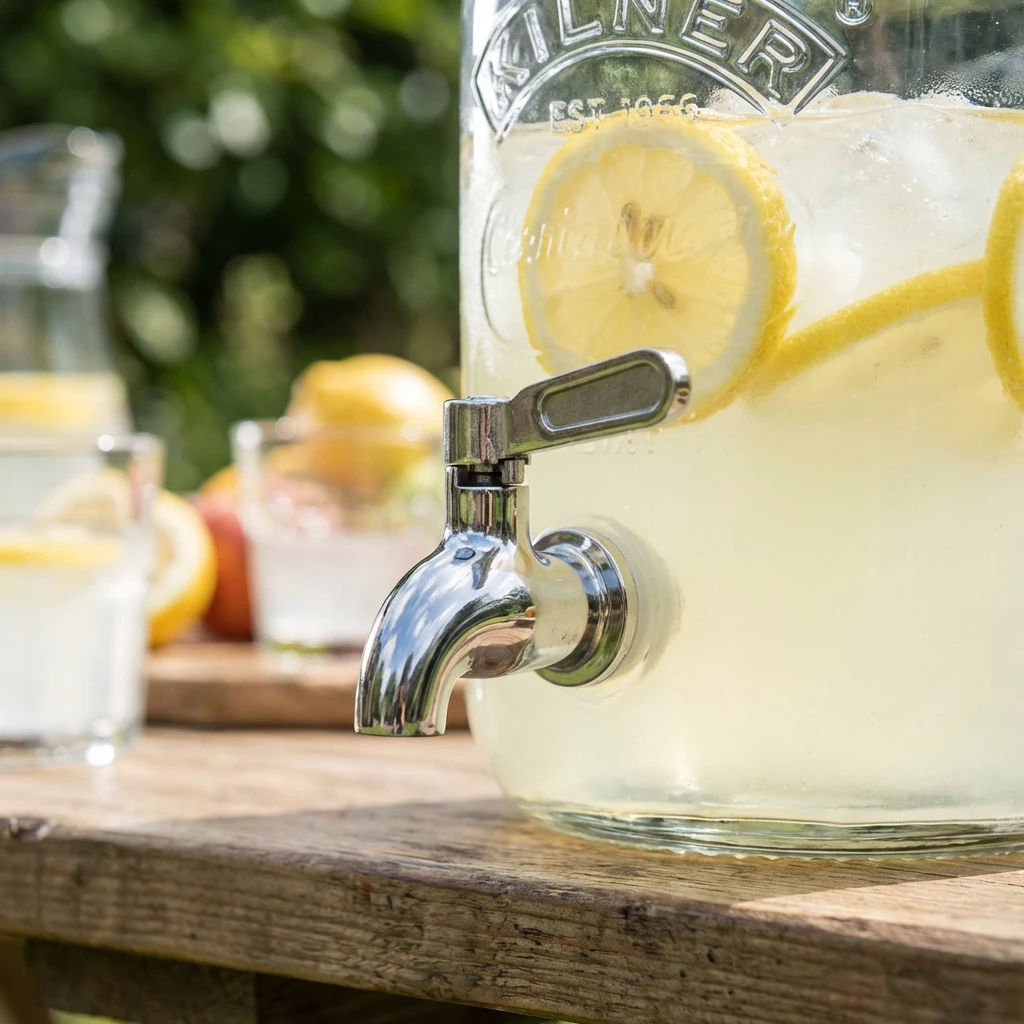 Kilner tappekran til glassbeholder i rustfritt stål 91005643 by Kilner color Svart
