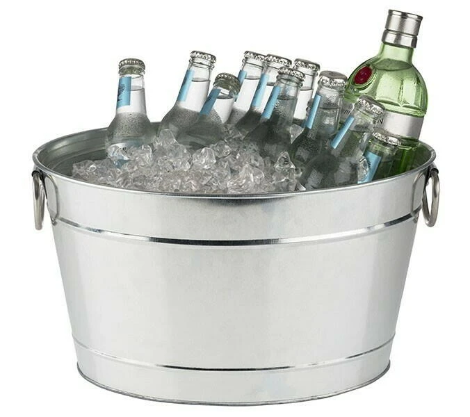 Drikkebadekar -TIN- 18L 11136096 by APS color Silver