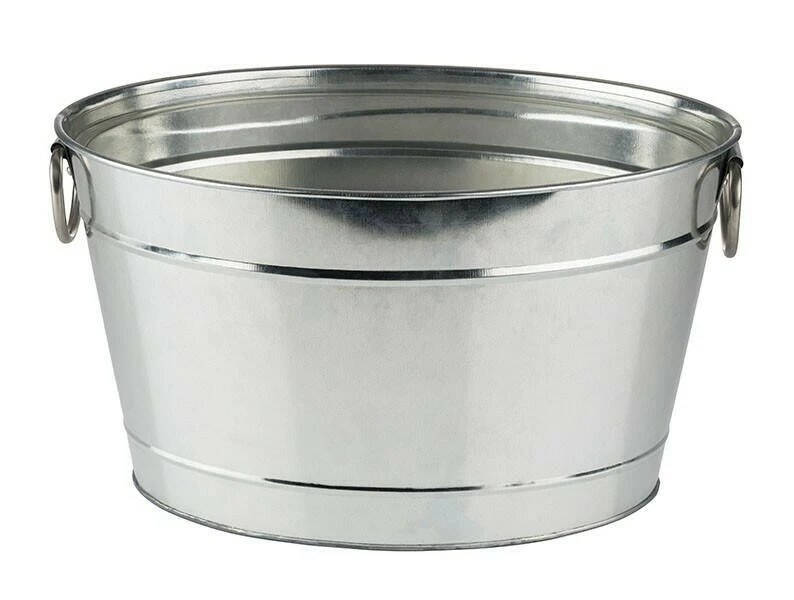Drikkebadekar -TIN- 18L 11136096 by APS color Silver
