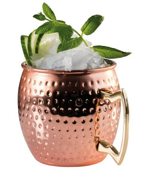 Tønne kobberkrus - Moscow Mule - Hamret 11193311 by APS color Koppar