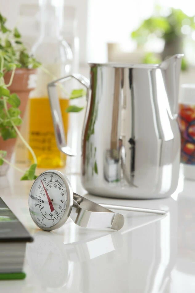 Barista melketermometer i rustfritt stål ST10439 by Steel-Function color Svart