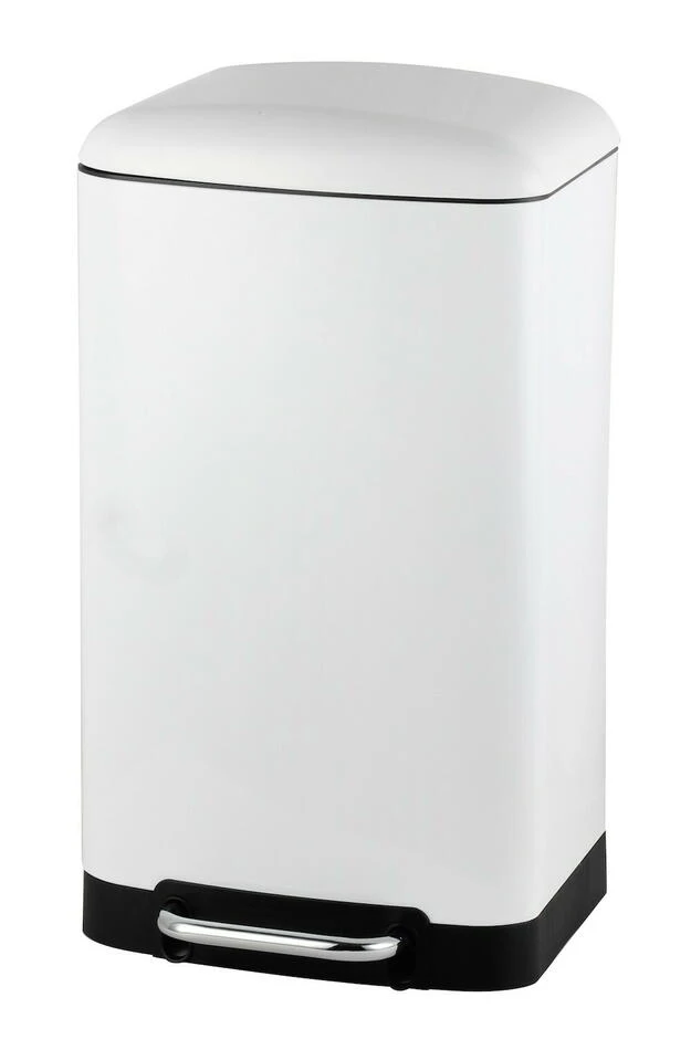 Firkantet søppelbøtte 30 l ST60042 by Steel-Function color Svart