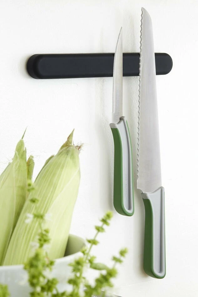 Knivmagnet Lang - Svart ST61110 by Steel-Function color Svart