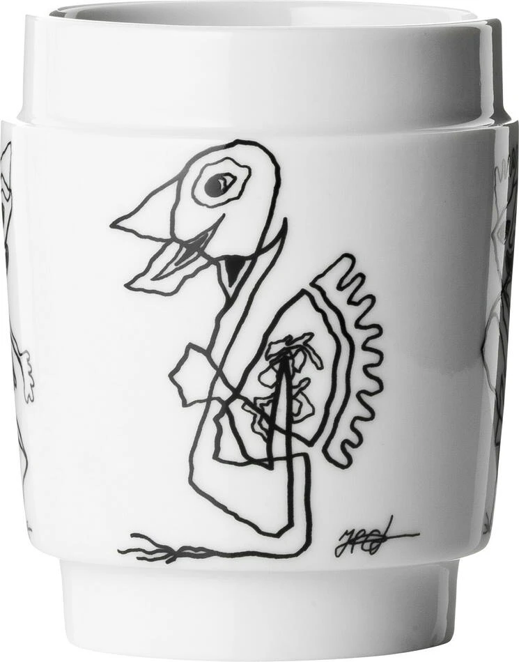 Kunstkopp Sort/Hvit 250 ml ST68141 by Steel-Function color Vit