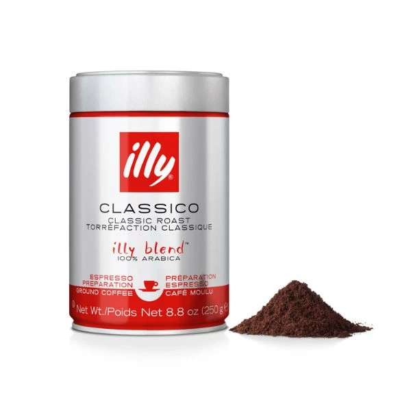 Illy Classic Roast Malt Kaffe 250g 2000413 by Illy color Svart