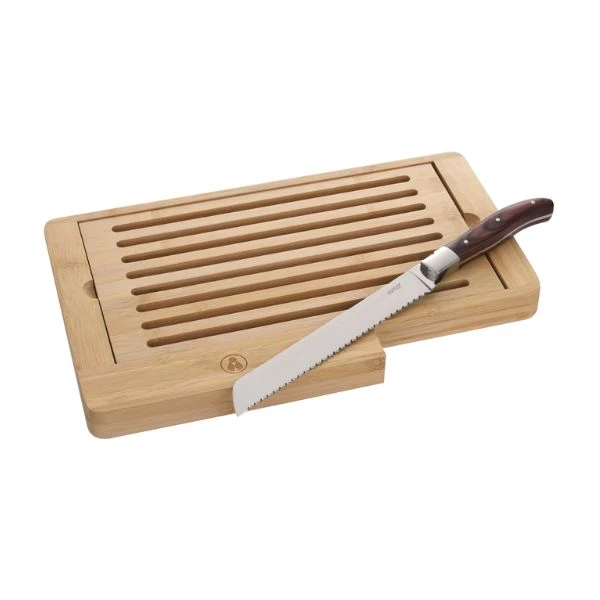 Laguiole Heritage Bambus Skjærebrett m/ Kniv 40273008 by Laguiole color Svart