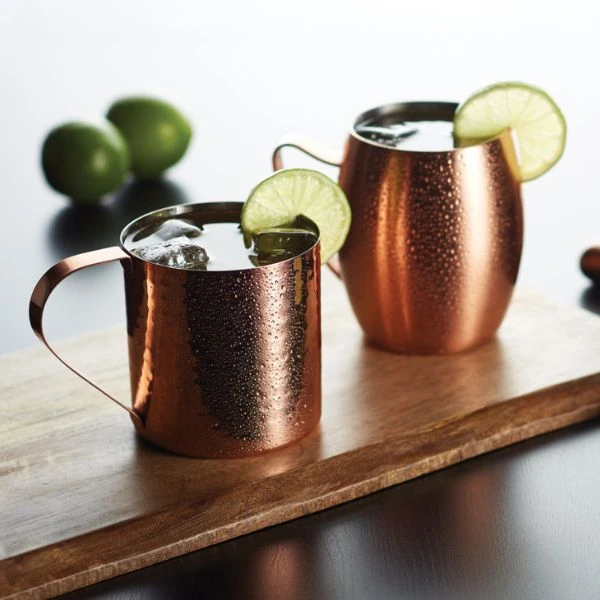 Moscow Mule krus 550ml hamret kobber Barcraft BCLLMULE by BarCraft color Svart