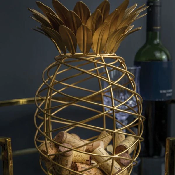 BarCraft Ananas korkholder gull BCCORKHOLDER by BarCraft color Svart