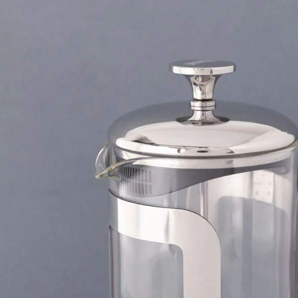 Roma 6-koppers presskanne rustfritt stål La Cafetière LCROMA6CPSIL by La Cafetière color Svart