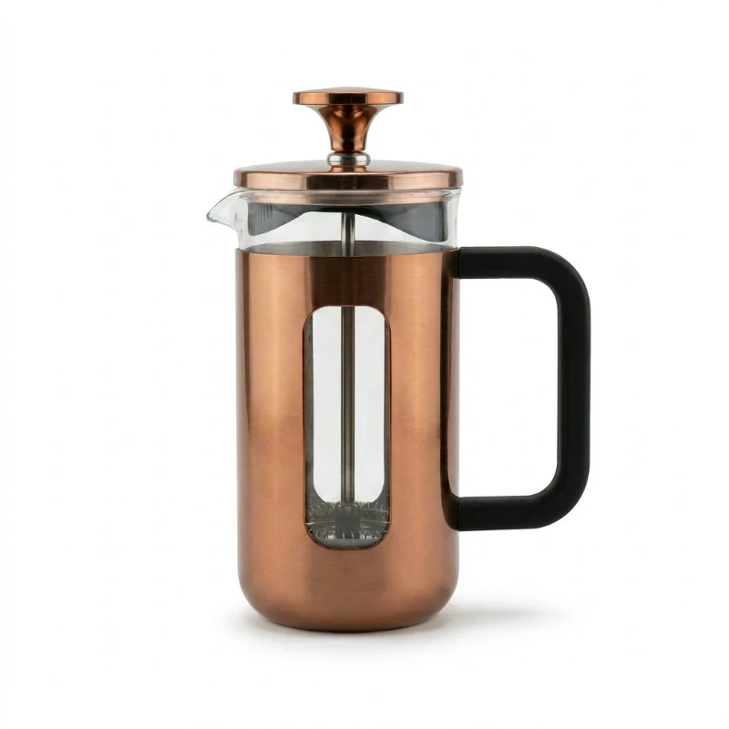 Pisa 3-koppers presskanne kobber La Cafetière LCPISA3CPCOP by La Cafetière color Svart