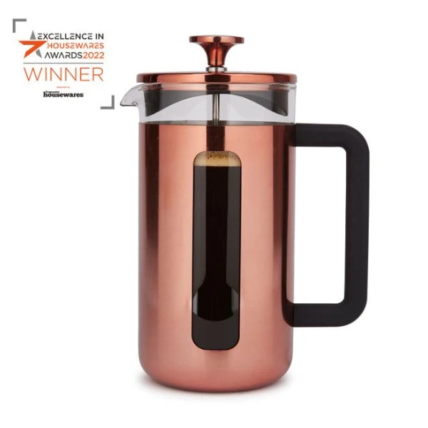Pisa presskanne 8 kopper kobber La Cafetière LCPISA8CPCOP by La Cafetière color Svart