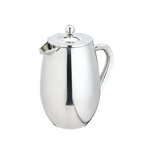 Presskanne 8 kopper dobbeltvegget rustfritt stål La Cafetière LCDBLSS8CUP by La Cafetière color Svart