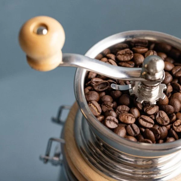 Kaffekvern og oppbevaring rustfritt stål La Cafetière LCGRINDSS by La Cafetière color Svart