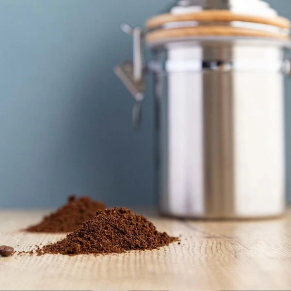 Kaffekvern og oppbevaring rustfritt stål La Cafetière LCGRINDSS by La Cafetière color Svart