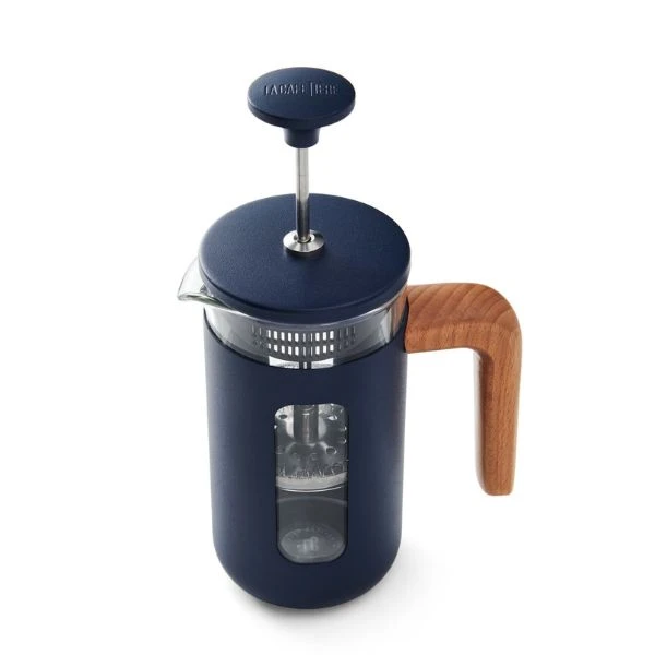 Pisa presskanne 3 kopper navy trehåndtak La Cafetière LCPISA3CPNVY by La Cafetière color Svart