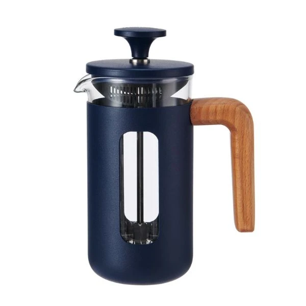 Pisa presskanne 3 kopper navy trehåndtak La Cafetière LCPISA3CPNVY by La Cafetière color Svart