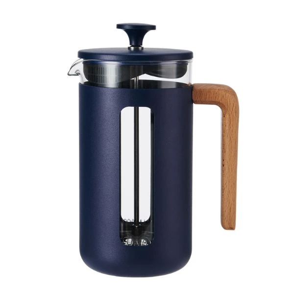 Pisa presskanne 8 kopper navy trehåndtak La Cafetière LCPISA8CPNVY by La Cafetière color Svart