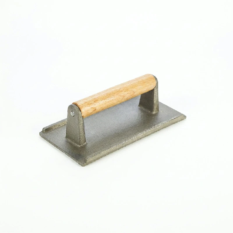 Biffpresse Støpejern 10,8 x 21 cm SW48 by Genware color Svart