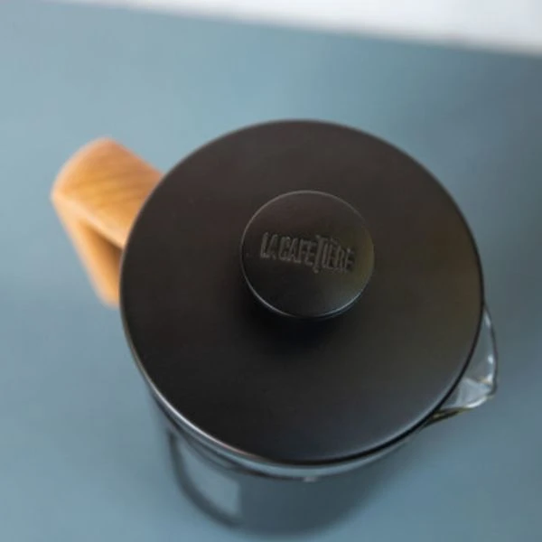 Pisa 8-koppers pressekanne sort trehåndtak La Cafetière LCPISA8CPBLKW by La Cafetière color Svart