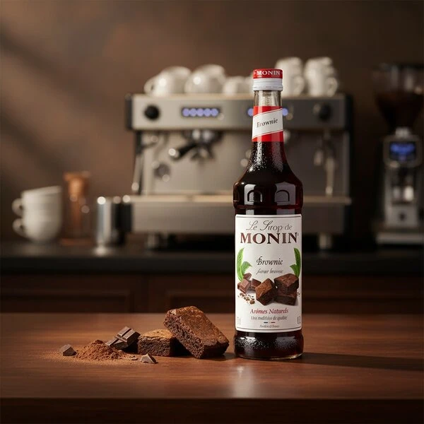 Monin Sirup Brownie FL 70 50000115 by MONIN color Svart