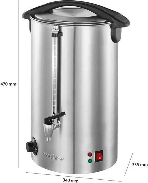 Termomaskin 16 ltr. - Profi Cook 501111PC by Profi Cook color Svart