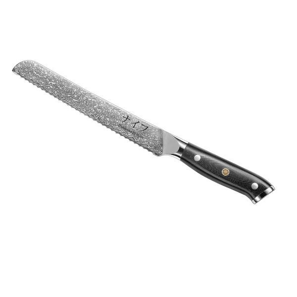 Damascus By Hâws Brødkniv 33 cm 30-DHB009 by Damascus by Hâws color Silver/brun