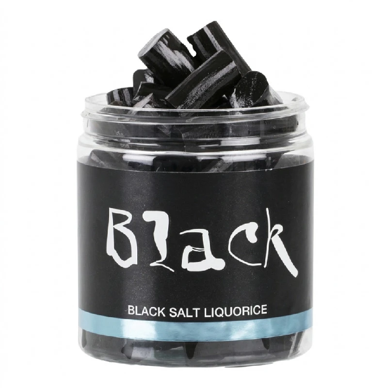 Salt lakris i boks 170g, Black liquorice 71084911 by Black Liquorice color Svart