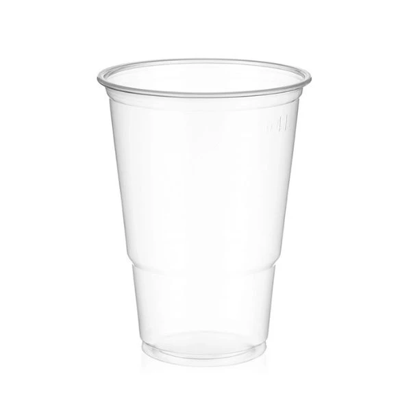 Plastglass 40 cl Ø95 mm PP 50 stk. 118611 by Multiline color Helder