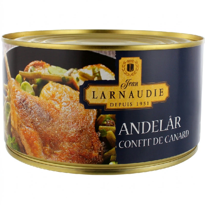 Larnaudie Ande Confit Lår 1240G 12728 by Deli Drengene color Svart
