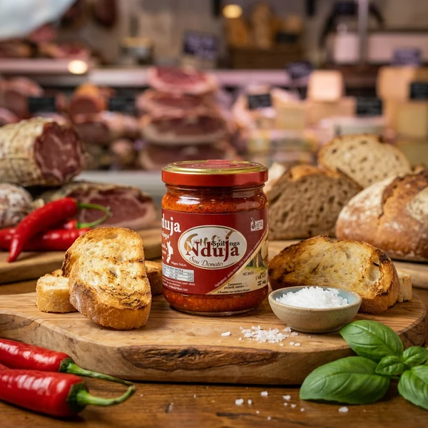 Nduja Glass 180 gram - Deli Drengene 1243 by Deli Drengene color Svart
