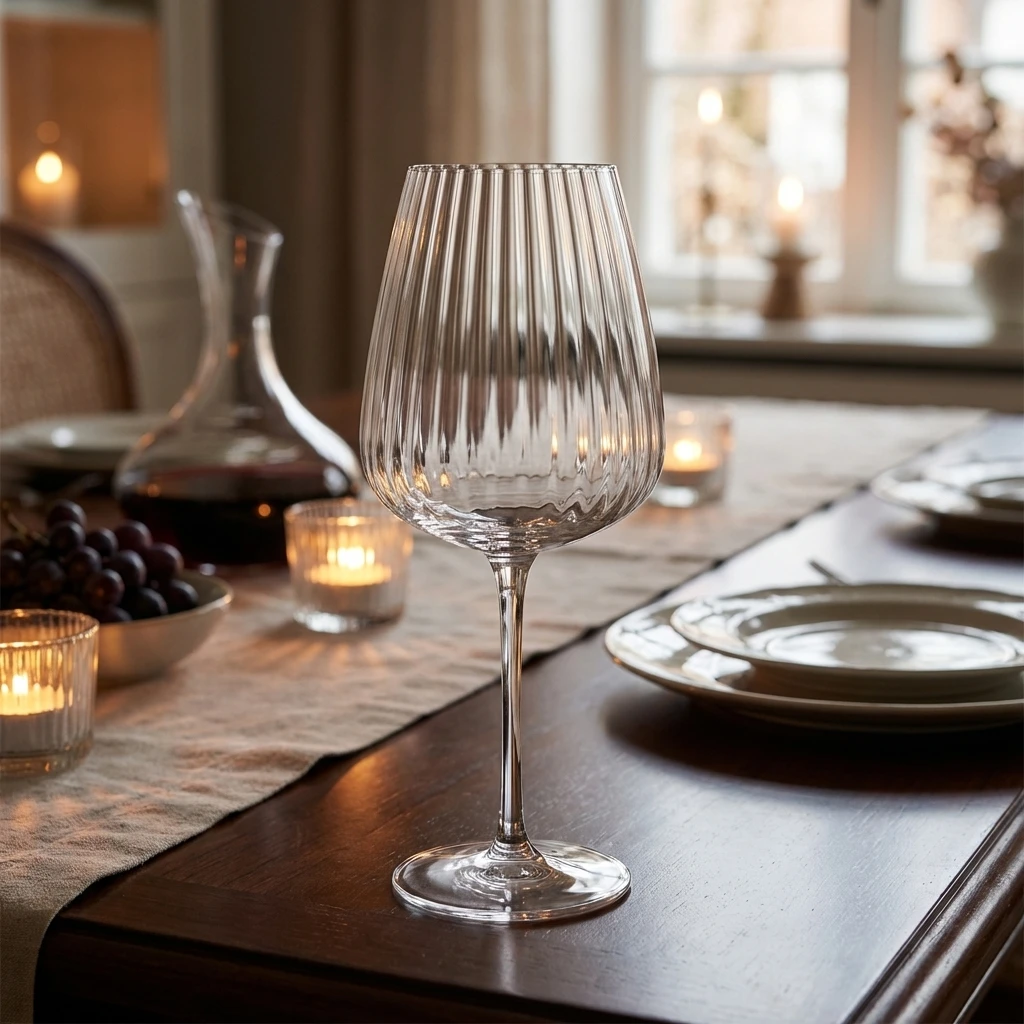 Luigi Bormioli Optica Rødvinsglass 70 cl 94500142 by Luigi Borm color Svart
