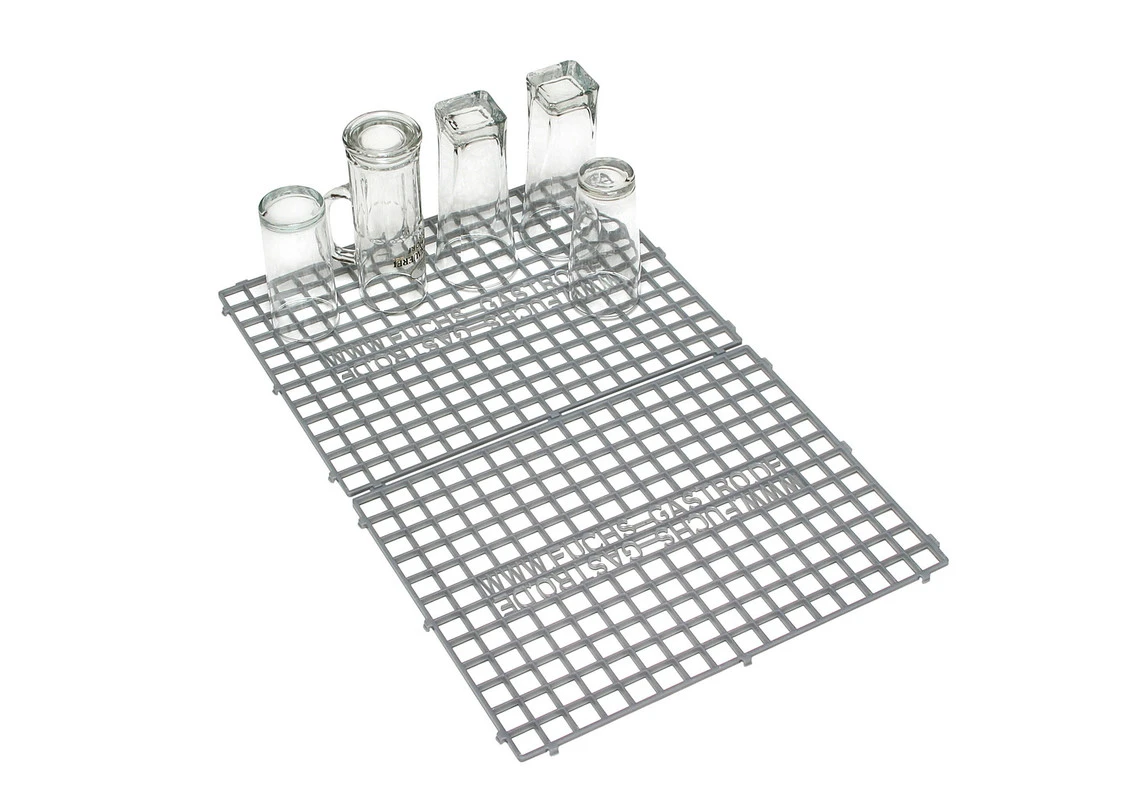 Fuchs Gastro Glassmatte i gummi - grå 3541F by Fuchs Gastro color Grijs