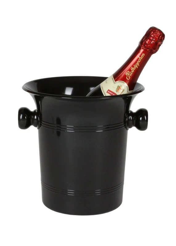 Vinkjøler i plast, sort - 3 liter 4692 by Fuchs Gastro color Svart