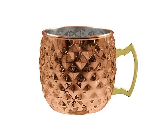Moscow mule diamant - 550 ml 13120 by Fuchs Gastro color Koppar