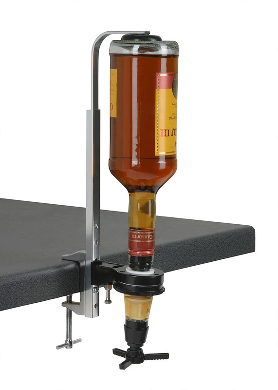 Flaskeholder inkludert 20 ml doseringsmål – 0,7–1 liter 7006LP by Fuchs Gastro color Svart
