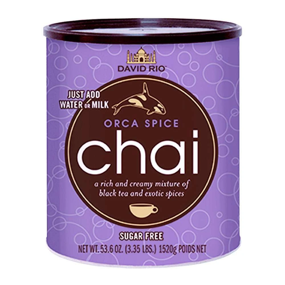 David Rio Orca Spice Sukkerfri Chai 1,520 kg TE_100197 by DAVID RIO color Svart