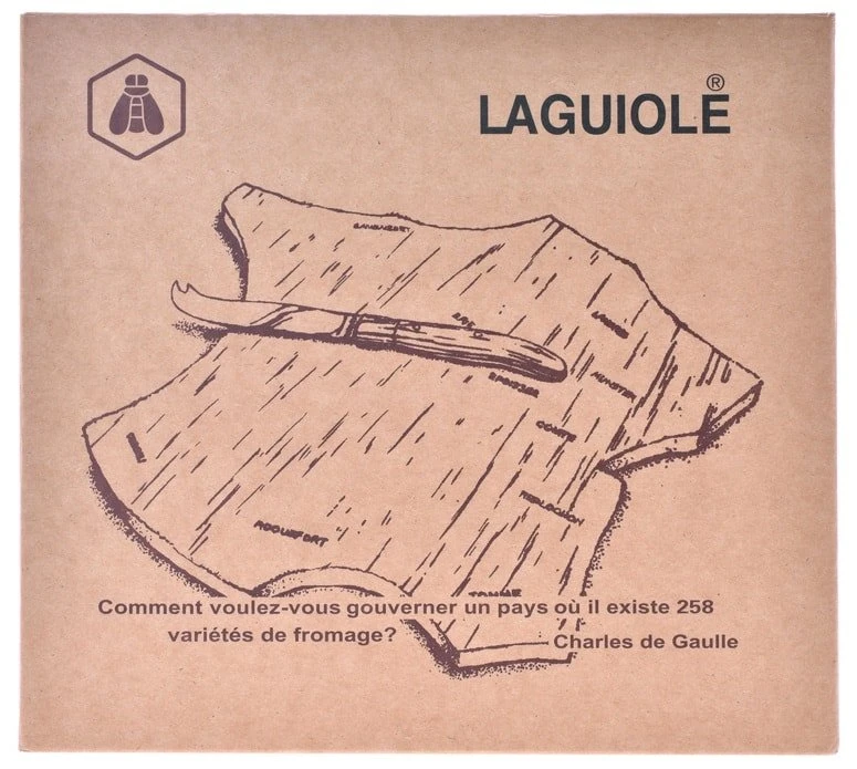Laguiole ostebrett med ostekniv 40268541 by Laguiole color Svart