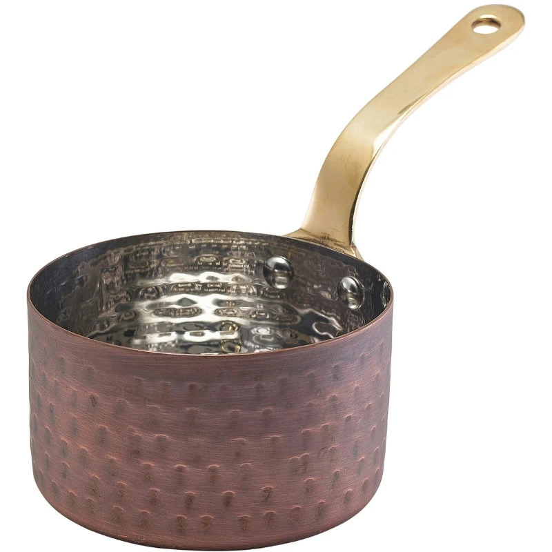 Minigryte 35 cl antikk kobber - GenWare SMS9AC by Genware color Svart