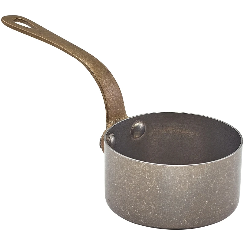 Minigryte 14 cl antikk stål - GenWare SMS7V by Genware color Svart