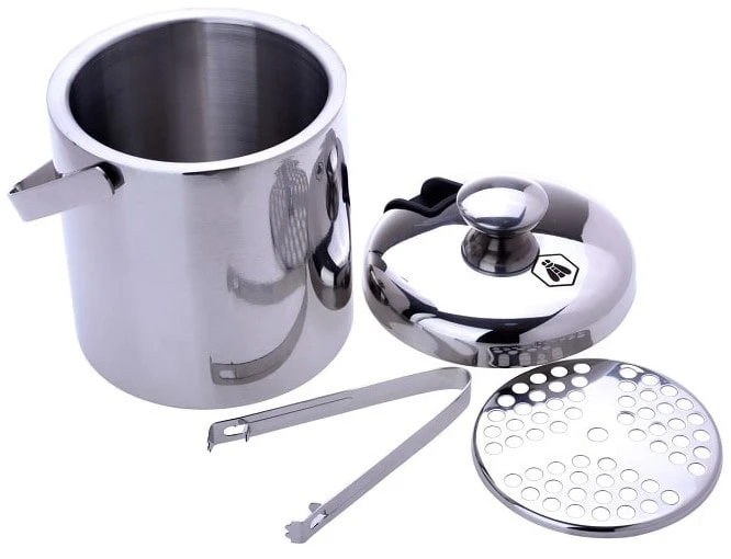 LAGUIOLE Isbøtte i rustfritt stål 40268424 by Laguiole color Silver