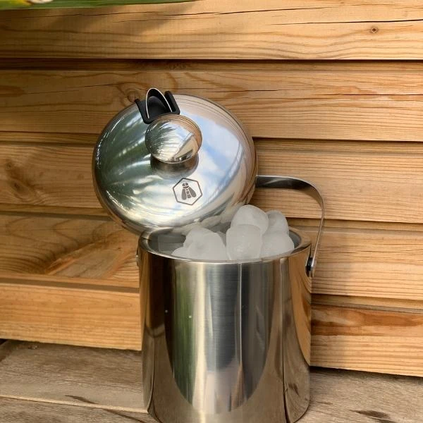 LAGUIOLE Isbøtte i rustfritt stål 40268424 by Laguiole color Silver