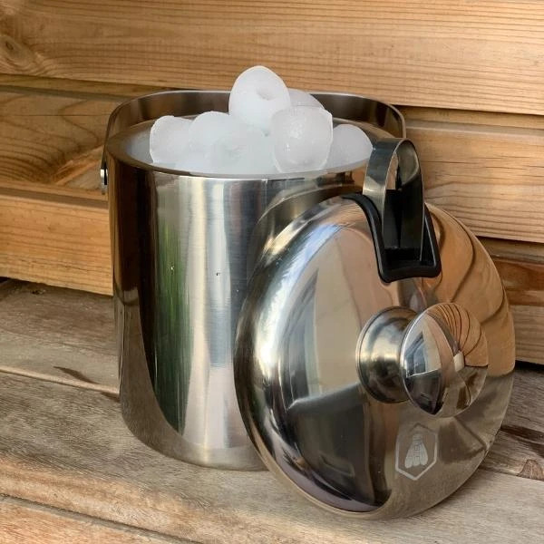 LAGUIOLE Isbøtte i rustfritt stål 40268424 by Laguiole color Silver