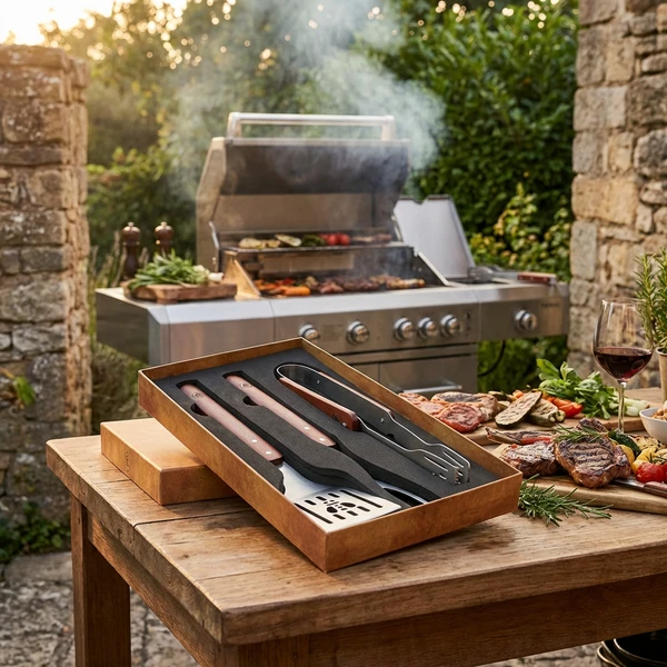 Laguiole BBQ Grillsett 40268707 by Laguiole color Svart