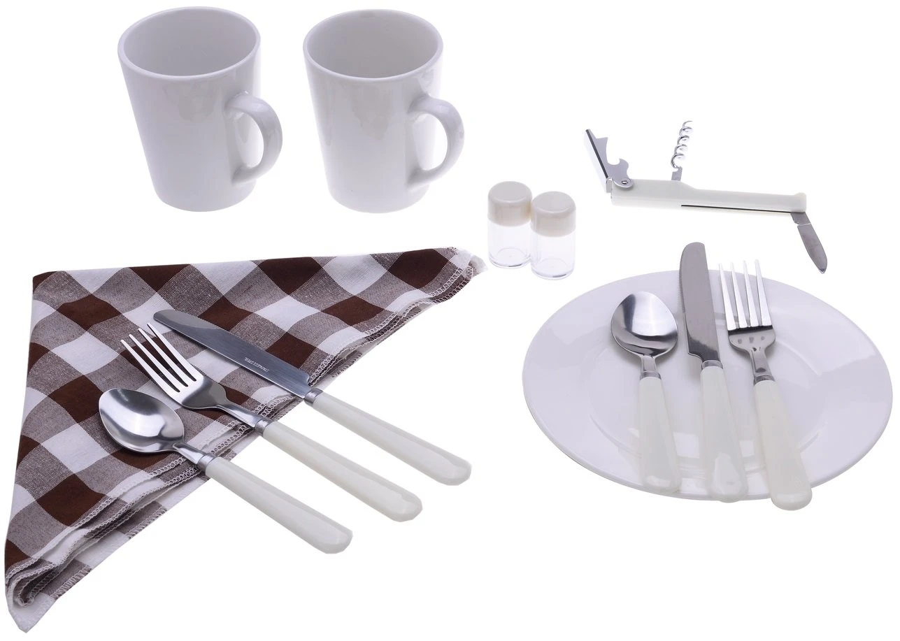 Laguiole Piknikkurv til 2 personer 40268331 by Laguiole color Svart