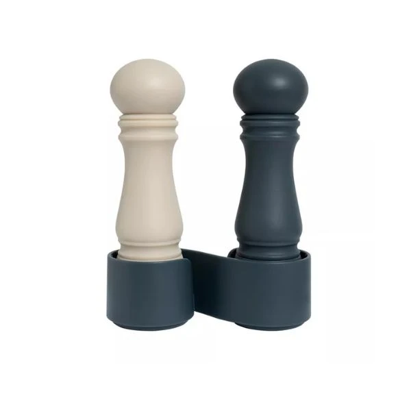 CrushGrind Salt- og pepperkvern Mini Blå/Hvit plast 23196502 by CrushGrind color Blauw