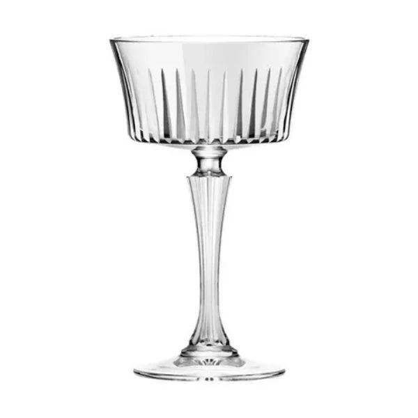 RCR Timeless Champagne Coupe 26 cl 6 stk. Glas0765 by RCR Glas color Svart