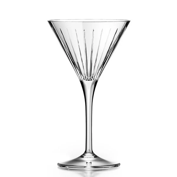 RCR Timeless Martiniglass 21 cl 6 stk. Glas0766 by RCR Glas color Svart