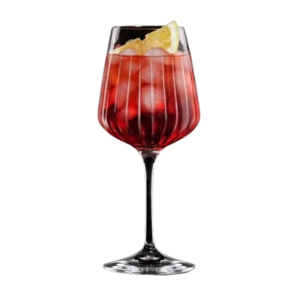 RCR Timeless Spritz 51 cl – 6 stk. Glas0767 by RCR Glas color Svart