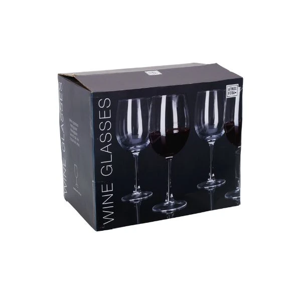 Vinglass 465 ml - 6 stk. 170490110 by Koop color Helder